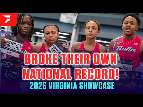 Bullis SHATTERS Mixed 4x400m Relay National Record!