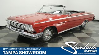 Video Thumbnail for 1962 Chevrolet Impala Convertible