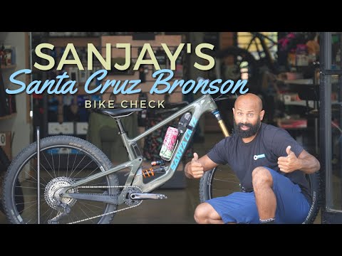 Sanjay's 2022 Santa Cruz Bronson Review - The Path Bike Checks