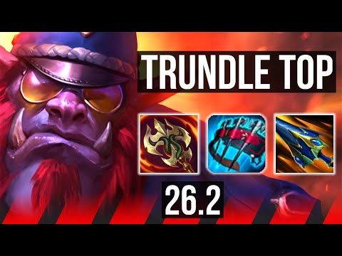 TRUNDLE vs IRELIA (TOP) | EUNE Master | 26.2