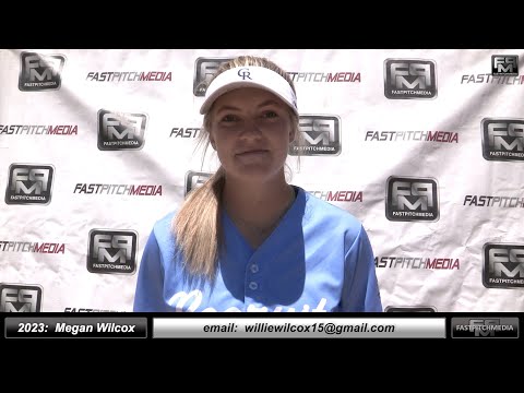 2023 Megan Wilcox 4.25 GPA - Catcher and First Base Softball Skills Video - Colorado Recruits