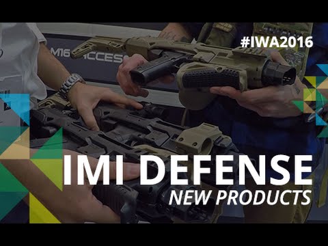 IWA 2016 // IMI DEFENSE - New Products for 2016