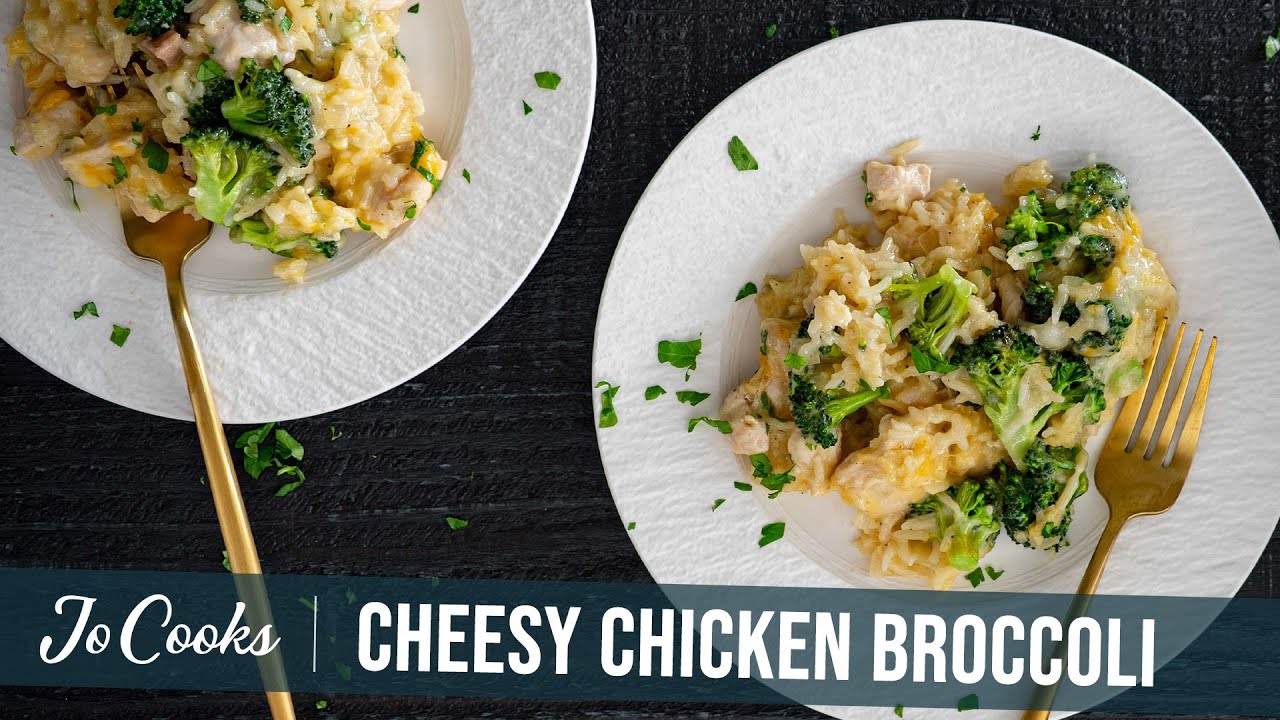 One Pot Cheesy Chicken Broccoli and Rice