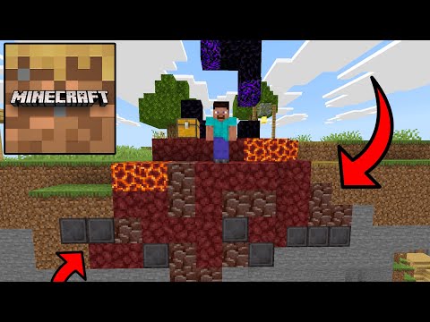 Minecraft Trial - The easiest way to FIND & Make NETHERITE (SECRET RUINED PORTAL!)