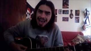 Enrique Bunbury - El tiempo de las cerezas cover acústico con acordes para guitarra