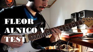 Video thumbnail for FLEOR Humbucker Alnico 5 pickups Test | Demo | Squier Standard Stratocaster by Goos