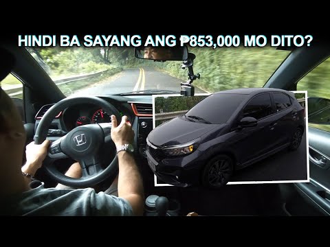 Thumbnail for SUBOK LANG KUNG GAANO ITO KASAYA AT KASULIT | 2024 Honda Brio Test Drive by Honda Brio