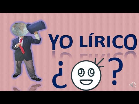 The lyrical self, poetic self, or poetic subject. What is it? Very easy!