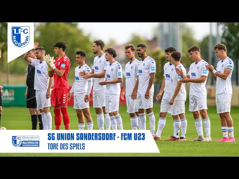 Tore des Spiels:  SG Union Sandersdorf – FCM U23, Oberliga 9. Spieltag