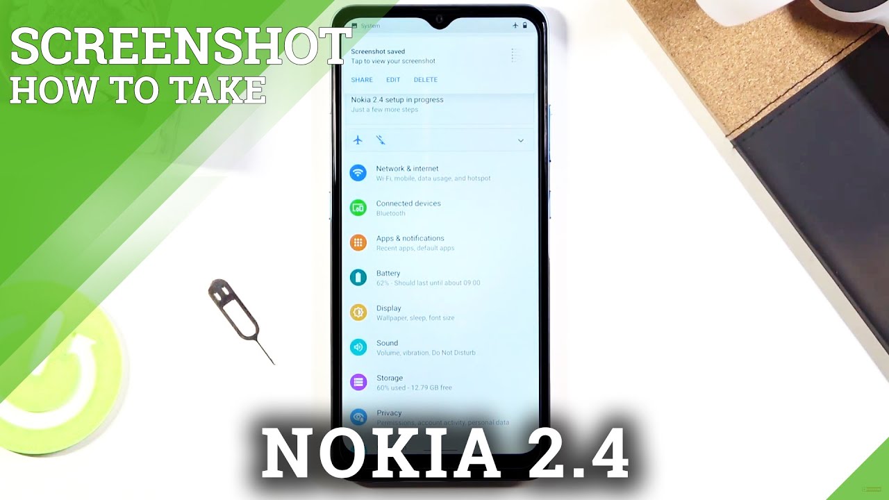 How to Take Screenshot in NOKIA 2.4 – Catch Fleeting Content