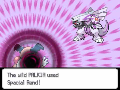 Pokémon Platinum Version - Catching Palkia