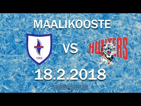Maalikooste: Hokki–Hunters 18.2.2018