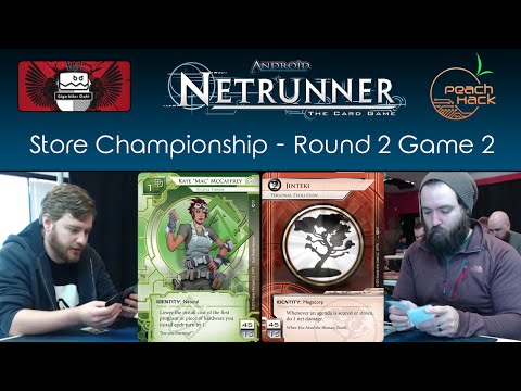 Netrunner - Kate vs. Jinteki: PE - Giga-bites Cafe Store Championship 2016, Round 2 Game 2