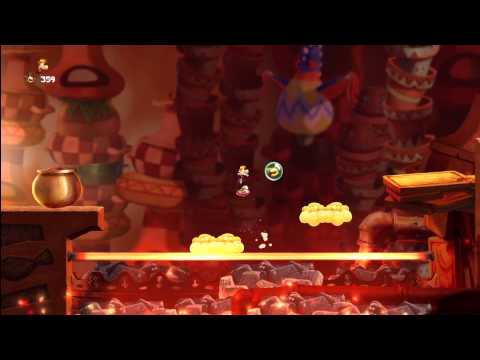Rayman Legends (1080i HD) Walkthrough Part 60 - Piping Hot!