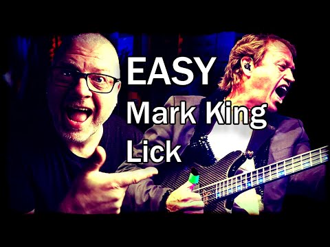 EASY to learn MARK KING style Slap Bass Lick - Slap Bass Lick Library no. 9