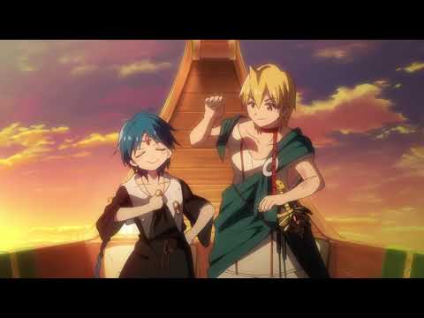Aladdin And Alibaba’s Reunion - Magi The Kingdom Of Magic