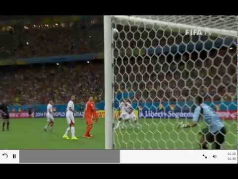 netherland vs costa rica (4-3) world cup 2014