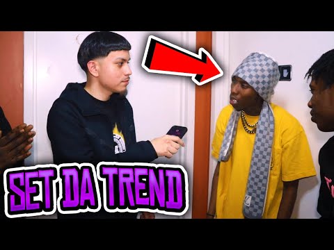 I ASKED SET DA TREND IF HE WANNA KISS AND THIS HAPPENED...