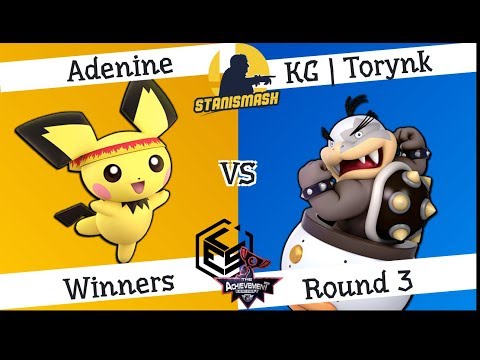StaniSmash #8 - Adenine (Pichu) vs KG | Torynk (Bowser Jr) - WR3