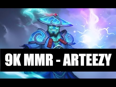 Arteezy - Storm Spirit ( Patch 6.88 ) – 9000 MMR , DOTA 2