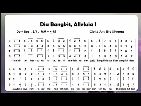 DIA BANGKIT ALLELUIA (Eric Stiveens) || Link download teks ada di deskripsi video ini!