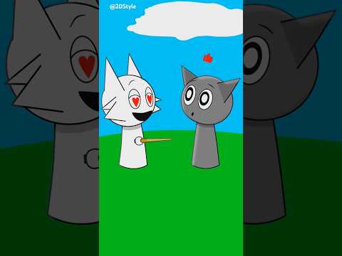 Wanda and Gray the cat sings|Sprunki animation #sprunki