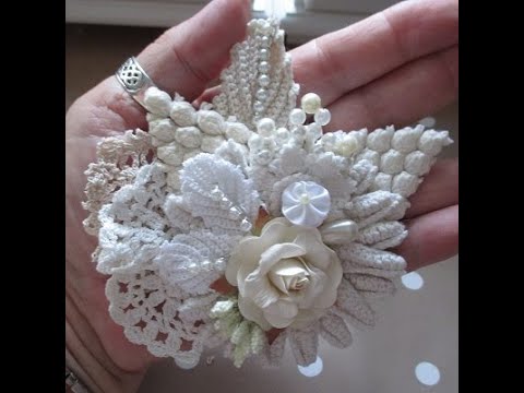 Ray's Update & Vintage Handmade Doily Flowert Tutorial - jennings644 - Teacher of All Crafts
