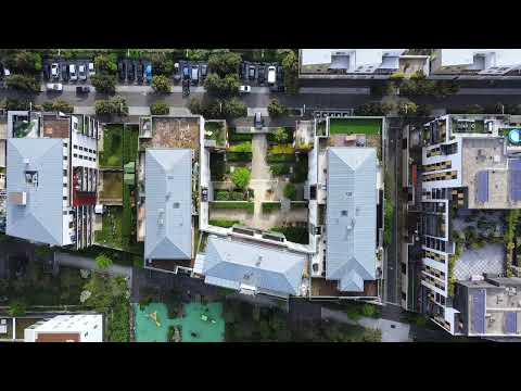 Cinematic Drone Flight Over Colombes | Paris Skyline from Above 4k