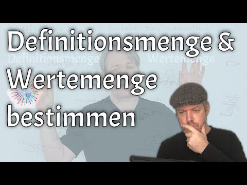 Definitionsmenge und Wertemenge einer Funktion bestimmen (Beispiele & Ausnahmen)