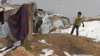 Syria crisis: 9-year-old Shaimaa tells what winter is like in refugee camp in Lebanon