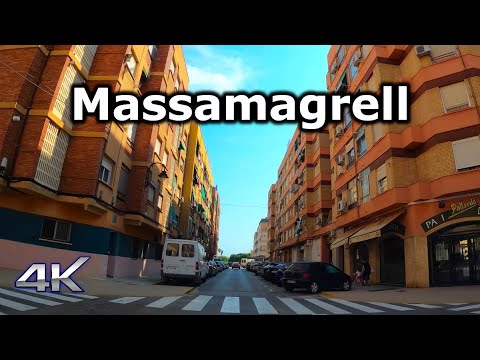MASSAMAGRELL (منزل ألغريل) Driving Tour - Valencia - Spain [4K|60fps]