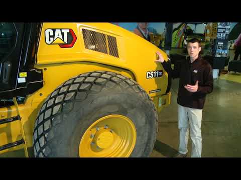 Cat® GC Vibratory Soil Compactor Walkaround