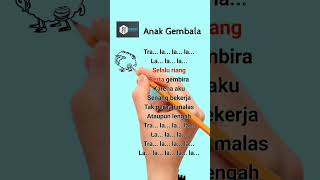 Download lagu Anak Gembala | Lirik Karaoke Lagu Anak Anak mp3
