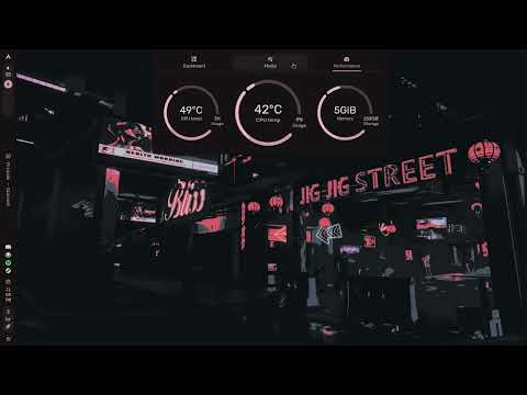 Arch Linux (caelestia-dots)