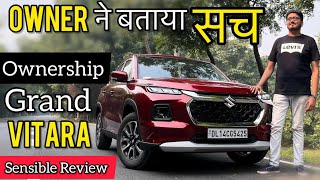 Grand Vitara Ownership Review 🔥 Grand Vitara के Owner ने बताया सच 🔥 Vahan Official