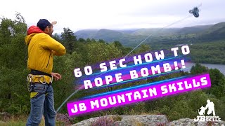 60 Second Climbing How To: Making a rope bomb for accurate throwing!