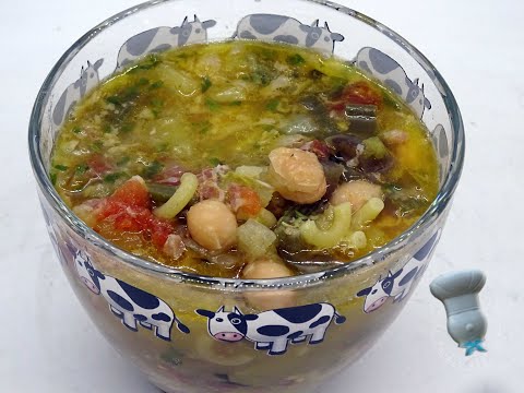 Recette de soupe paysanne d'été