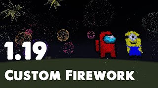 Custom Firework datapack in Minecraft 1.19+