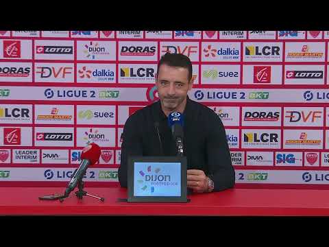 J12 : Conférence de presse d'après match (Dijon vs QRM)