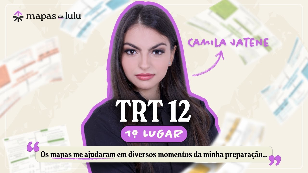 Aprovada em 1º lugar no TRT 12 conta seu segredo!
