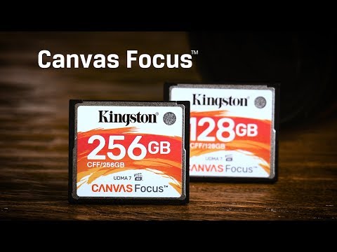 DSLR Camera CF Card – Kingston Canvas Focus CompactFlash