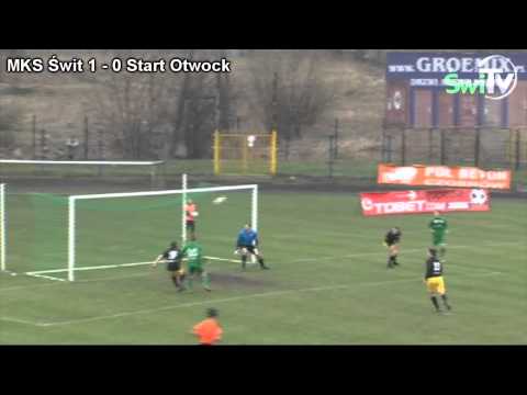 Bramki z meczu: MKS Świt - Start Otwock 3-1 6/04/11 www.mksswit.pl