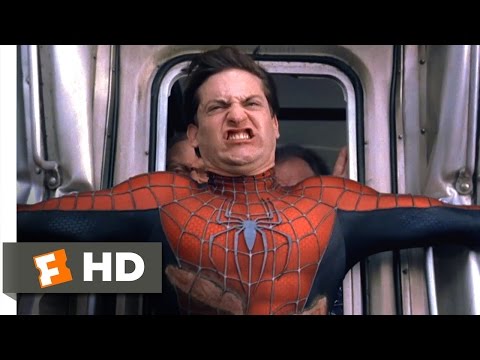 Spider-Man 2 - Stopping the Train Scene (7/10) | Movieclips