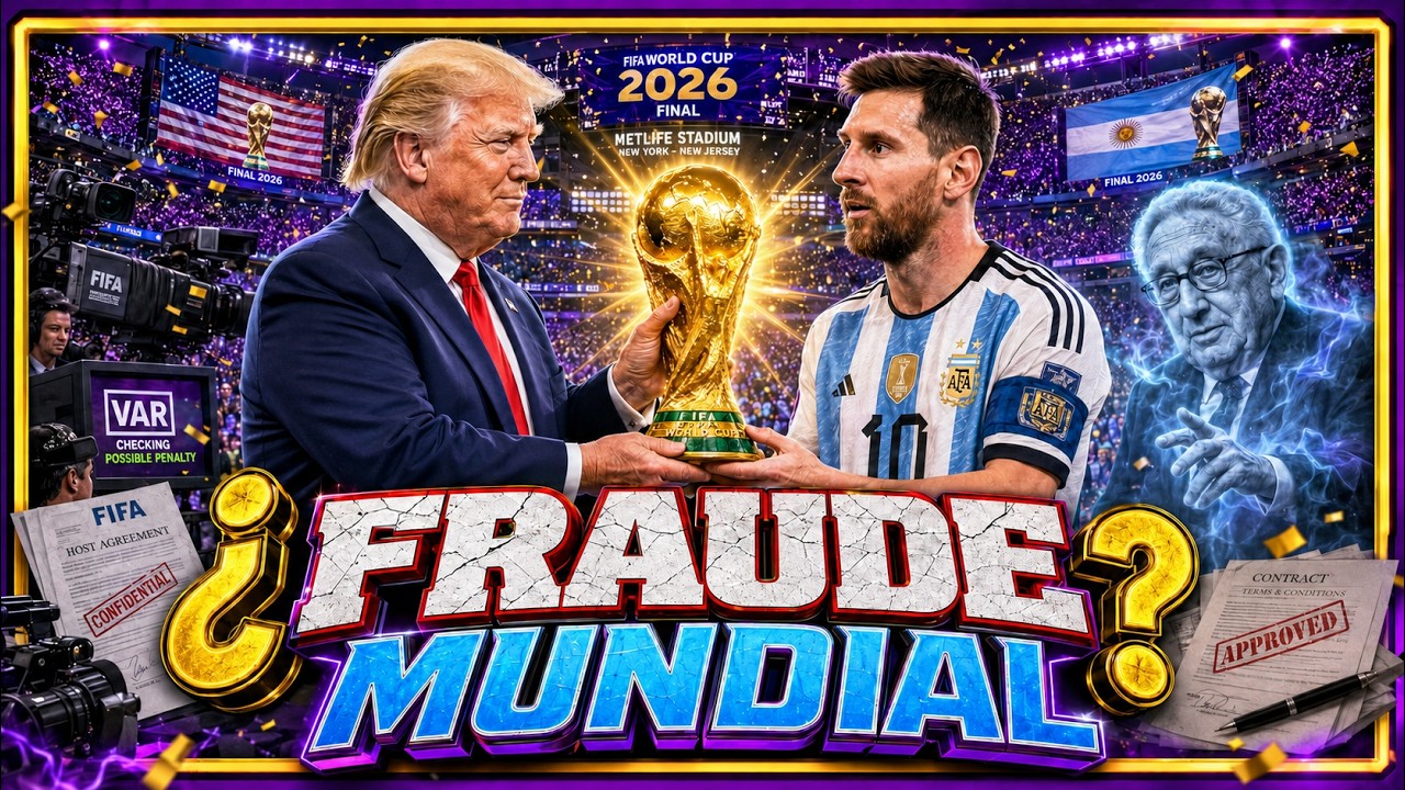 🟡 ¿ARGENTINA será CAMPEÓN gracias a TRUMP? ⚠️ EXPERTOS TEMEN que se repita el CASO KISSINGER ⚽💸