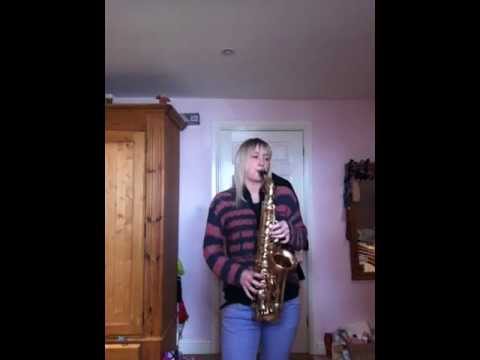 Alto Saxophone 2-5-1 Improvisation