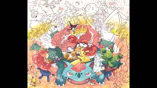 【作業配信】#17 ポケモン30周年の絵とか