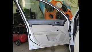 How to replace a door handle on a 2006 to 2012 ford fusion