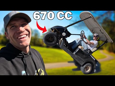 Golf Cart With Predator Engine