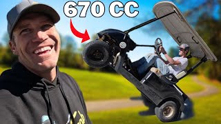 GOLF CART REVIVAL w/Harbor Freight Predator V-Twin!