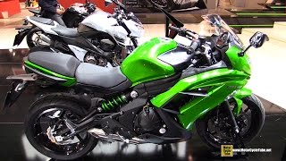 2015 Kawasaki ER-6f - Walkaround - 2014 EICMA Milan Motorcycle Exhibition